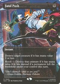 Fatal Push (7020) - Secret Lair Drop Series - Magic: The Gathering card