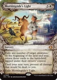 Morningtide's Light (Showcase) - Lorwyn Eclipsed - Magic: The Gathering card