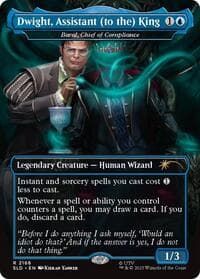 Dwight, Assistant (to the) King - Baral, Chief of Compliance - Secret Lair Drop Series - Magic: The Gathering card
