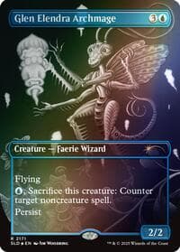 Glen Elendra Archmage (2171) (Rainbow Foil) - Secret Lair Drop Series - Magic: The Gathering card