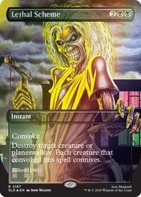 Lethal Scheme (Rainbow Foil) - Secret Lair Drop Series - Magic: The Gathering card