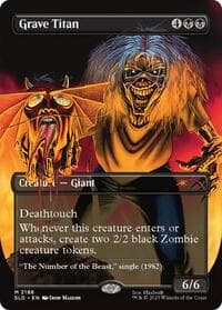 Grave Titan (2188) - Secret Lair Drop Series - Magic: The Gathering card