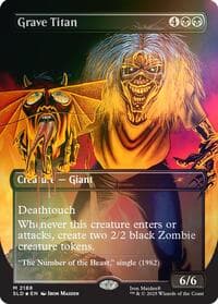 Grave Titan (2188) (Rainbow Foil) - Secret Lair Drop Series - Magic: The Gathering card