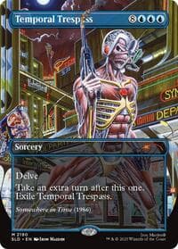Temporal Trespass - Secret Lair Drop Series - Magic: The Gathering card