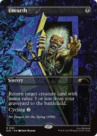 Unearth - Secret Lair Drop Series - Magic: The Gathering card