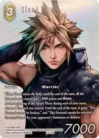 Cloud (Full Art) - Starter Set 2025 - Final Fantasy TCG card