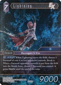 Lightning EX - Starter Set 2025 - Final Fantasy TCG card
