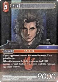 Zack - Starter Set 2025 - Final Fantasy TCG card