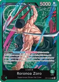 Roronoa Zoro - OP12-020 (Zoro Deck) - Learn Together Deck Set - One Piece Card Game card
