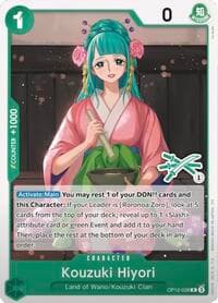 Kouzuki Hiyori (Zoro Deck) - Learn Together Deck Set - One Piece Card Game card