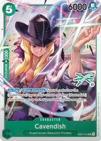 Cavendish (Zoro Deck) - Learn Together Deck Set - One Piece Card Game card