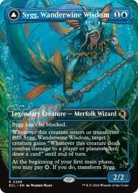 Sygg, Wanderwine Wisdom (Borderless) - Lorwyn Eclipsed - Magic: The Gathering card