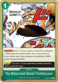 The Billion-fold World Trichiliocosm (Zoro Deck) - Learn Together Deck Set - One Piece Card Game card