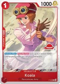 Koala (Luffy Deck) - Learn Together Deck Set - One Piece Card Game card