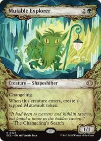 Mutable Explorer (Showcase) - Lorwyn Eclipsed - Magic: The Gathering card