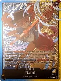 Nami - OP11-041 (Nami Deck) - Learn Together Deck Set - One Piece Card Game card