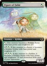 Figure of Fable (Extended Art) - Lorwyn Eclipsed - Magic: The Gathering card