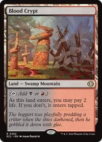 Blood Crypt - Lorwyn Eclipsed - Magic: The Gathering card