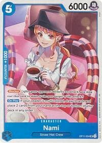 Nami - OP11-054 - Learn Together Deck Set - One Piece Card Game card
