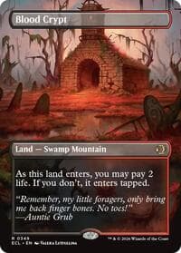 Blood Crypt (Borderless) - Lorwyn Eclipsed - Magic: The Gathering card