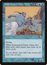 Indentured Djinn - Mercadian Masques - Magic: The Gathering card