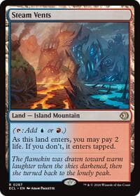 Steam Vents - Lorwyn Eclipsed - Magic: The Gathering card