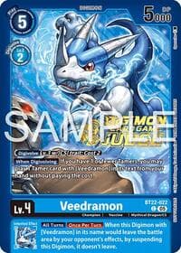Veedramon (Judge Pack 2025 Wave 2) - Cyber Eden - Digimon Card Game card