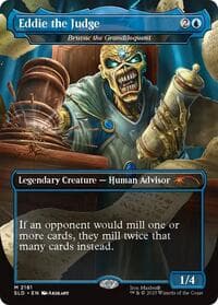 Eddie the Judge - Bruvac the Grandiloquent - Secret Lair Drop Series - Magic: The Gathering card