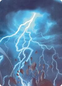 Fated Clash Scene Art Card - Art Series: FINAL FANTASY - Magic: The Gathering card