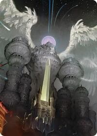 Brilliant Wings Scene Art Card - Art Series: FINAL FANTASY - Magic: The Gathering card