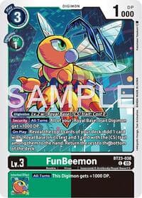 FunBeemon - BT23-038 - Hackers' Slumber - Digimon Card Game card