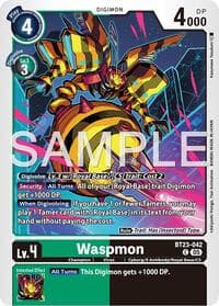 Waspmon - Hackers' Slumber - Digimon Card Game card