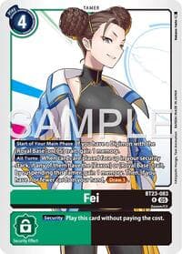 Fei - Hackers' Slumber - Digimon Card Game card