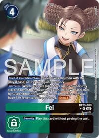 Fei (Alternate Art) - Hackers' Slumber - Digimon Card Game card