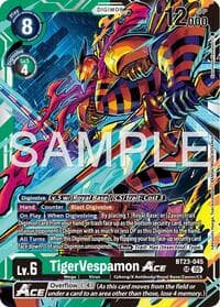 TigerVespamon ACE - Hackers' Slumber - Digimon Card Game card