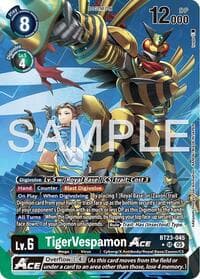 TigerVespamon ACE (Alternate Art) - Hackers' Slumber - Digimon Card Game card