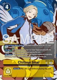 Chitose Imai (SP) - Hackers' Slumber - Digimon Card Game card