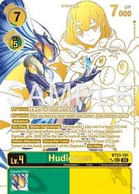 Hudiemon (Rare Pull) - Hackers' Slumber - Digimon Card Game card