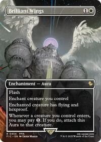 Brilliant Wings (Borderless) - Commander: FINAL FANTASY - Magic: The Gathering card