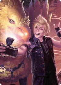 Flash Photography Scene Art Card - Art Series: FINAL FANTASY - Magic: The Gathering card