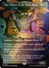 Vito, Thorn of the Dusk Rose (Rainbow Foil) - Secret Lair Drop Series - Magic: The Gathering card