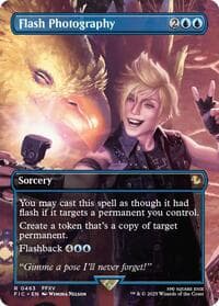 Flash Photography (Borderless) - Commander: FINAL FANTASY - Magic: The Gathering card