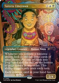 Satoru Umezawa (Rainbow Foil) - Secret Lair Drop Series - Magic: The Gathering card