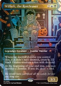 Wilhelt, the Rotcleaver (Rainbow Foil) - Secret Lair Drop Series - Magic: The Gathering card