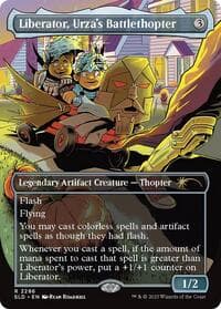 Liberator, Urza's Battlethopter - Secret Lair Drop Series - Magic: The Gathering card