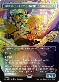 Liberator, Urza's Battlethopter (Rainbow Foil) - Secret Lair Drop Series - Magic: The Gathering card