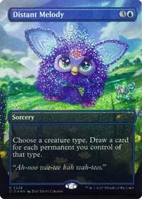 Distant Melody (2326) (Confetti Foil) - Secret Lair Drop Series - Magic: The Gathering card
