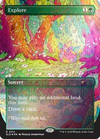 Explore (2312) (Rainbow Foil) - Secret Lair Drop Series - Magic: The Gathering card