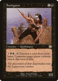 Instigator - Mercadian Masques - Magic: The Gathering card