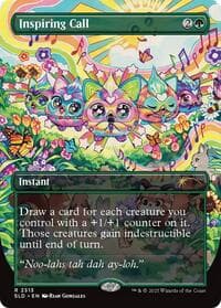 Inspiring Call - Secret Lair Drop Series - Magic: The Gathering card